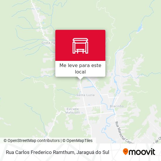 Rua Carlos Frederico Ramthum mapa