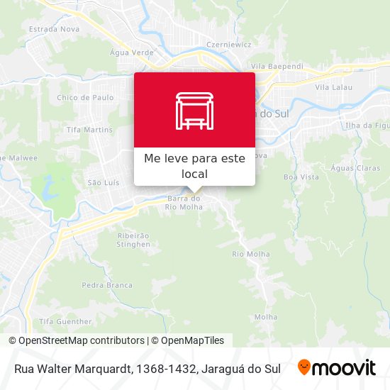 Rua Walter Marquardt, 1368-1432 mapa