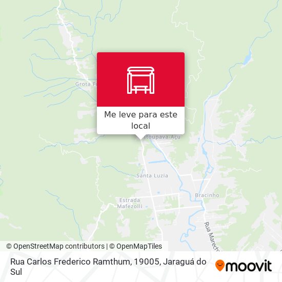 Rua Carlos Frederico Ramthum, 19005 mapa