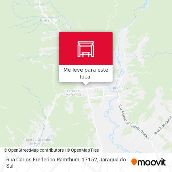Rua Carlos Frederico Ramthum, 17152 mapa