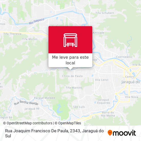 Rua Joaquim Francisco De Paula, 2343 mapa