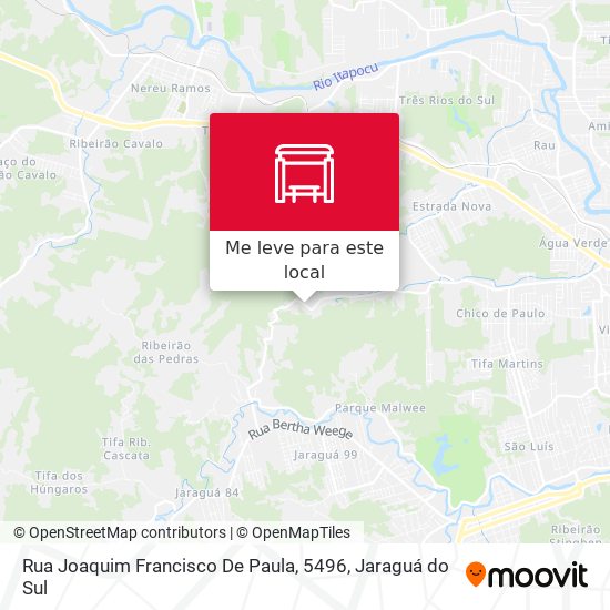 Rua Joaquim Francisco De Paula, 5496 mapa