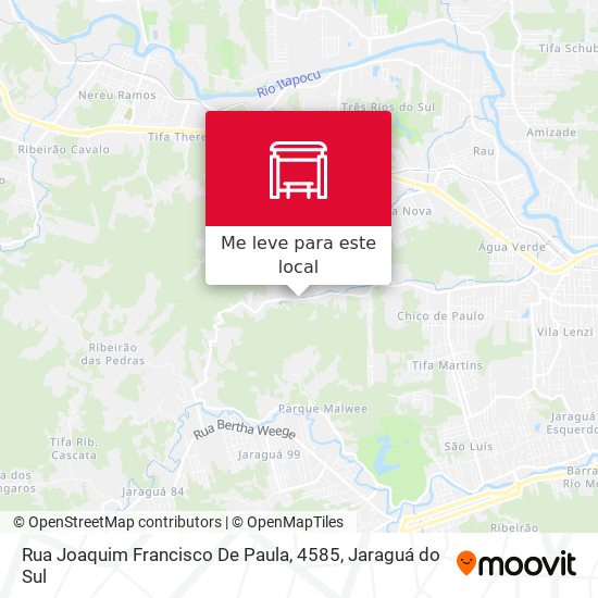 Rua Joaquim Francisco De Paula, 4585 mapa