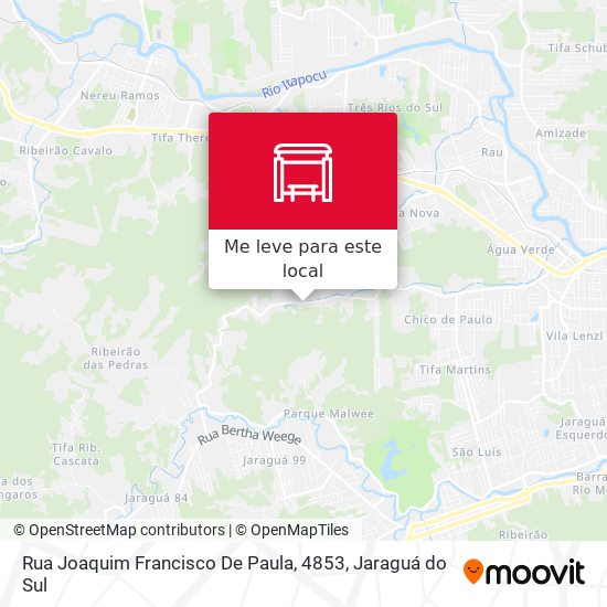 Rua Joaquim Francisco De Paula, 4853 mapa