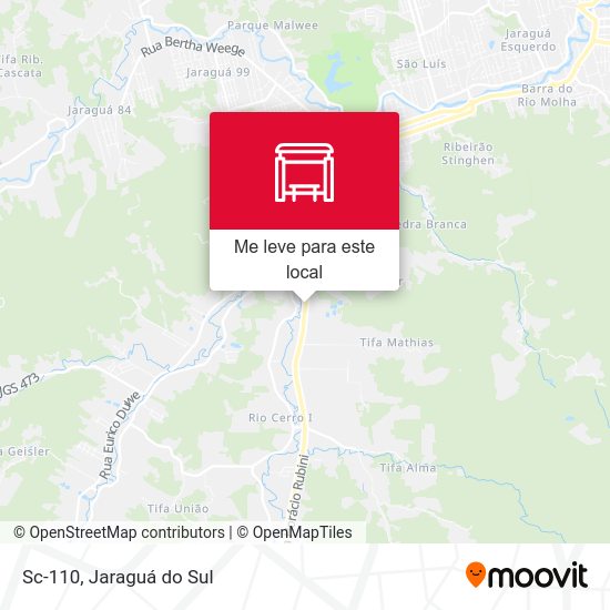 Sc-110 mapa