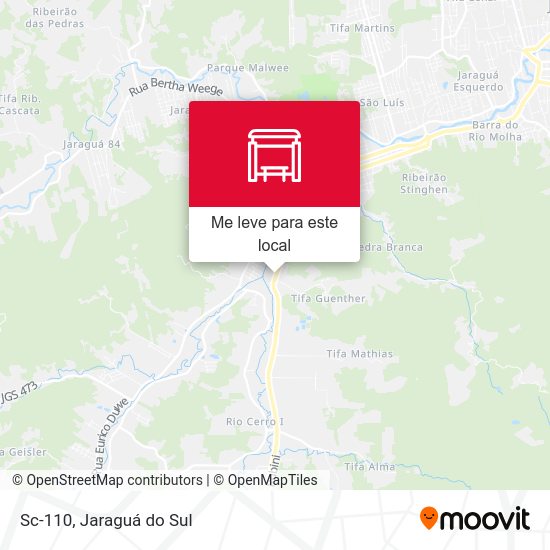 Sc-110 mapa