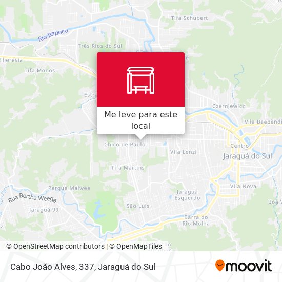 Cabo João Alves, 337 mapa