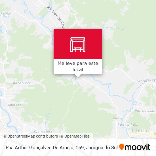 Rua Arthur Gonçalves De Araújo, 159 mapa