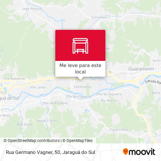 Rua Germano Vagner, 50 mapa