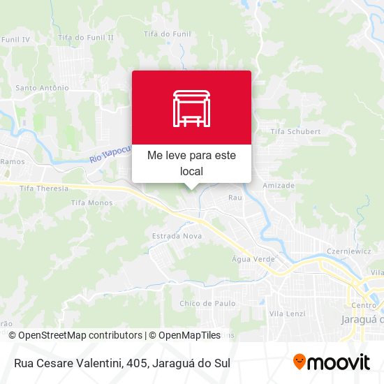 Rua Cesare Valentini, 405 mapa