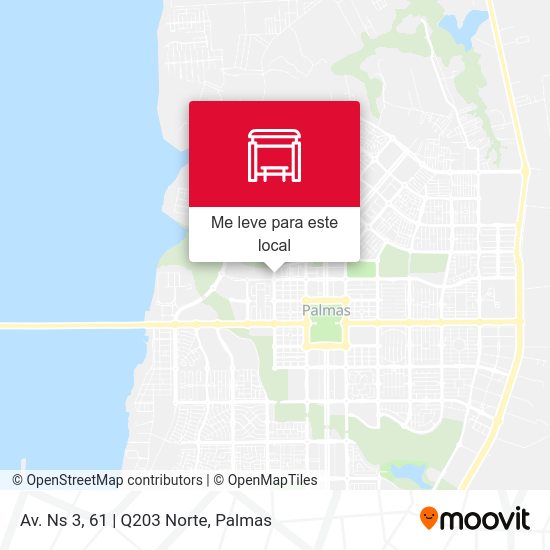 Av. Ns 3, 61 | Q203 Norte mapa
