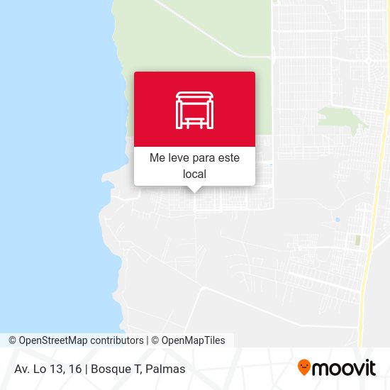 Av. Lo 13, 16 | Bosque T mapa