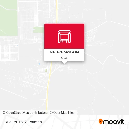 Rua Ps-18, 2 mapa