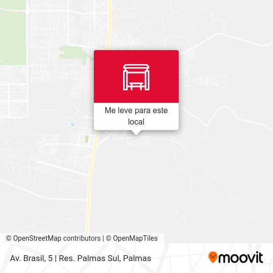 Av. Brasil, 5 | Res. Palmas Sul mapa
