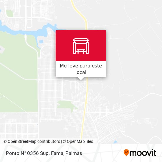Ponto N° 0356 Sup. Fama mapa
