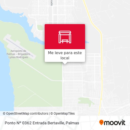 Ponto Nº 0362 Entrada Bertaville mapa