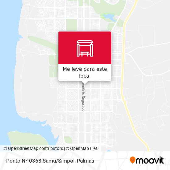 Ponto Nº 0368 Samu/Simpol mapa