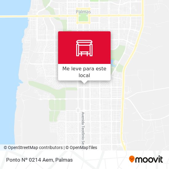 Ponto Nº 0214 Aem mapa