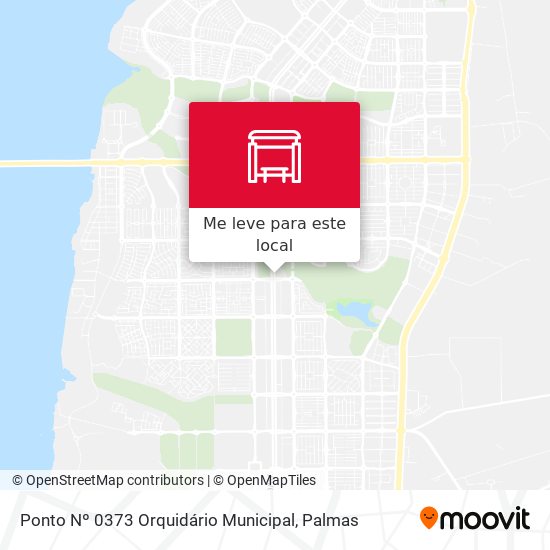 Ponto Nº 0373 Orquidário Municipal mapa
