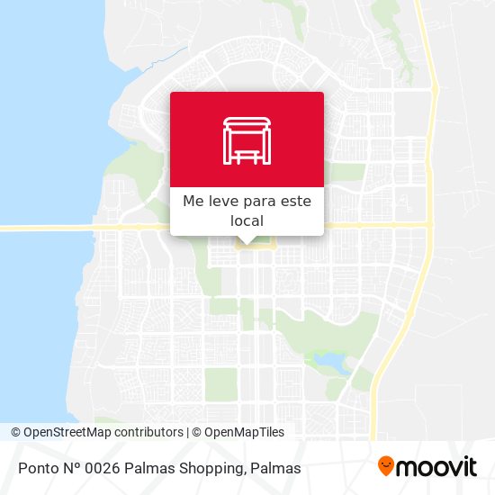 Ponto Nº 0026 Palmas Shopping mapa