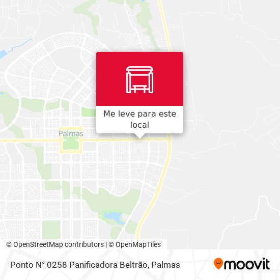 Ponto N° 0258 Panificadora Beltrão mapa