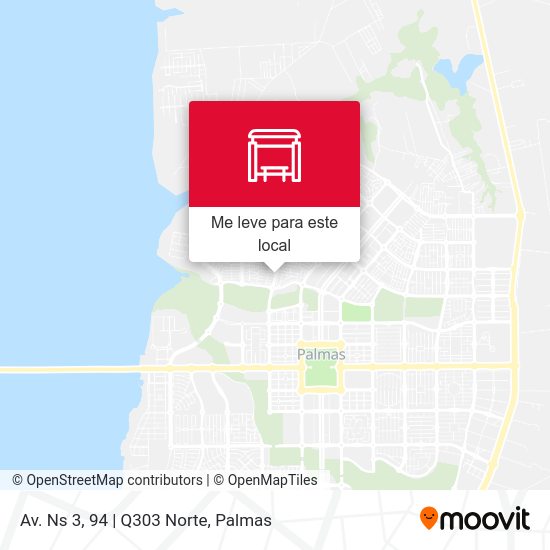 Av. Ns 3, 94 | Q303 Norte mapa