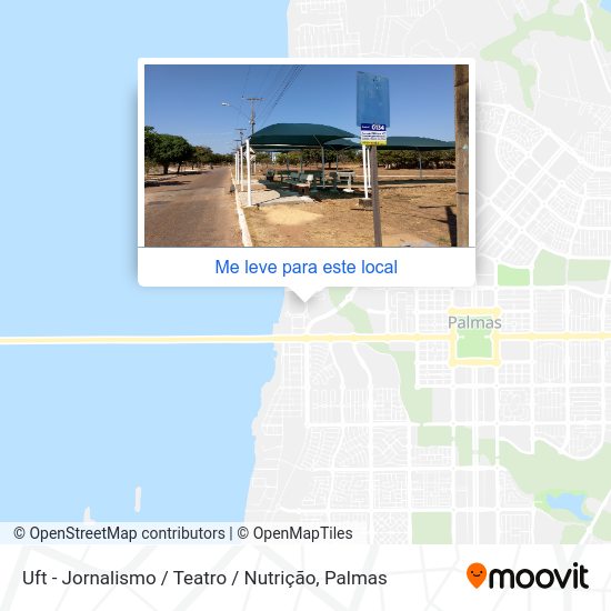 Uft - Jornalismo / Teatro / Nutrição mapa
