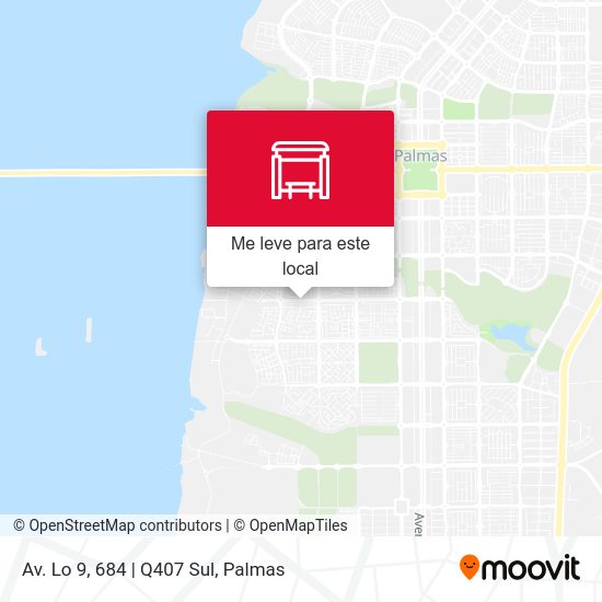 Av. Lo 9, 684 | Q407 Sul mapa