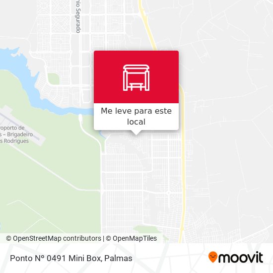 Ponto Nº 0491 Mini Box mapa