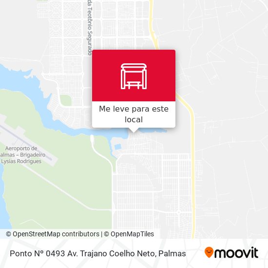 Ponto Nº 0493 Av. Trajano Coelho Neto mapa