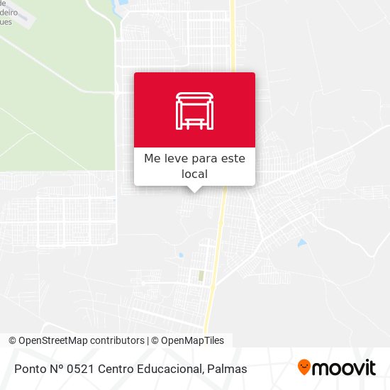 Ponto Nº 0521 Centro Educacional mapa