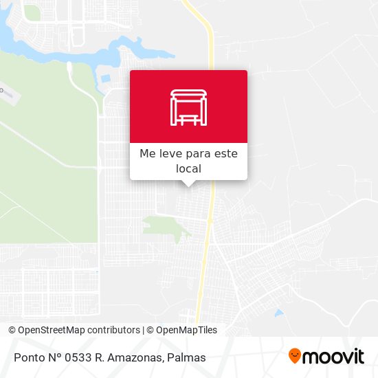 Ponto Nº 0533 R. Amazonas mapa