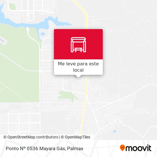 Ponto Nº 0536 Mayara Gás mapa