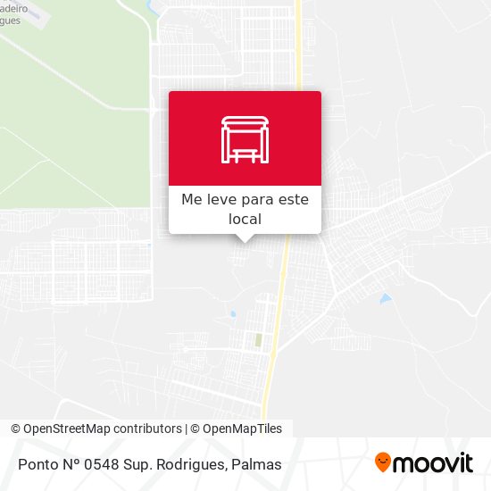 Ponto Nº 0548 Sup. Rodrigues mapa