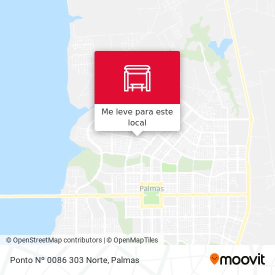 Ponto Nº 0086 303 Norte mapa