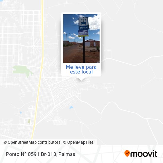 Ponto Nº 0591 Br-010 mapa