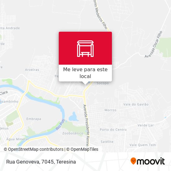 Rua Genoveva, 7045 mapa