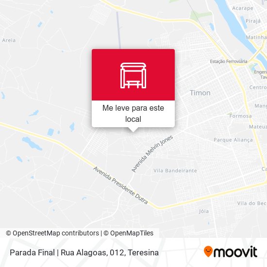 Parada Final | Rua Alagoas, 012 mapa
