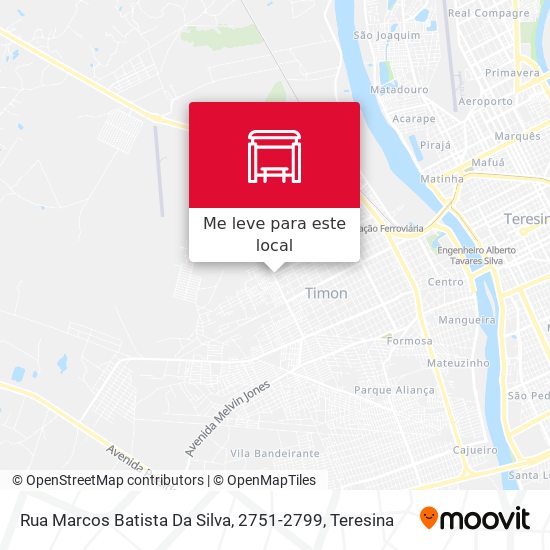 Rua Marcos Batista Da Silva, 2751-2799 mapa