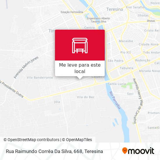 Rua Raimundo Corrêa Da Silva, 668 mapa