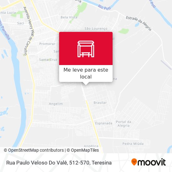 Rua Paulo Veloso Do Valê, 512-570 mapa