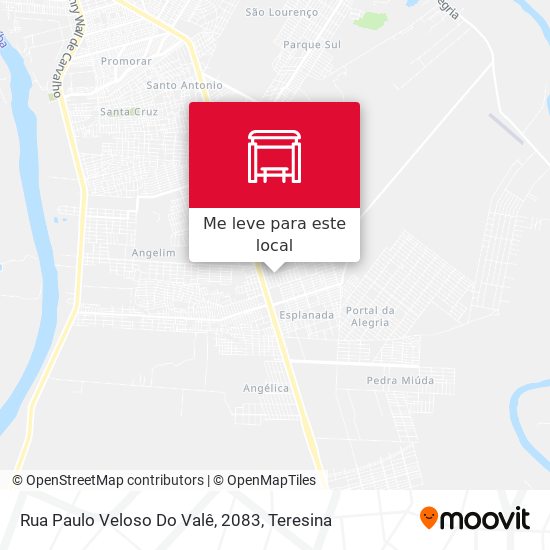 Rua Paulo Veloso Do Valê, 2083 mapa