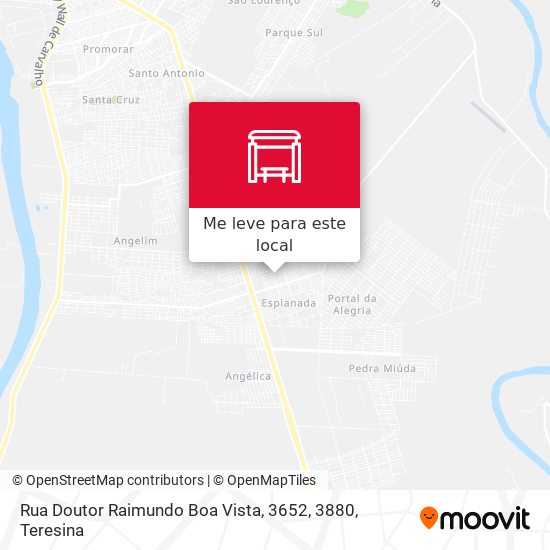 Rua Doutor Raimundo Boa Vista, 3652, 3880 mapa