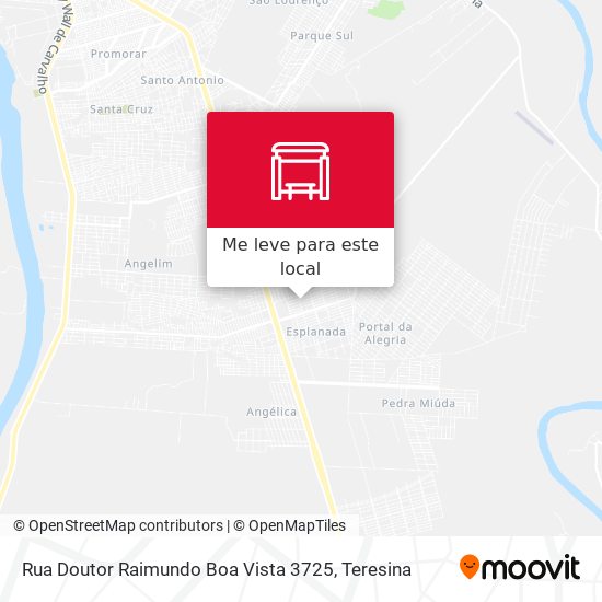Rua Doutor Raimundo Boa Vista 3725 mapa