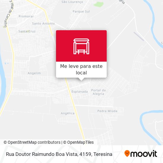 Rua Doutor Raimundo Boa Vista, 4159 mapa