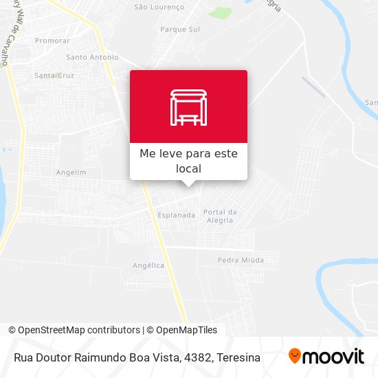 Rua Doutor Raimundo Boa Vista, 4382 mapa