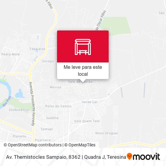 Av. Themístocles Sampaio, 8362 | Quadra J mapa