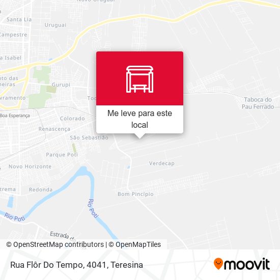 Rua Flôr Do Tempo, 4041 mapa