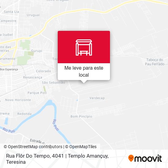 Rua Flôr Do Tempo, 4041 | Templo Amançuy mapa