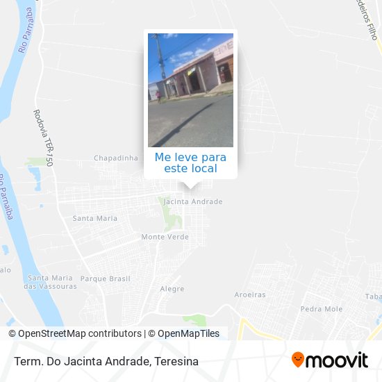 Term. Do Jacinta Andrade mapa